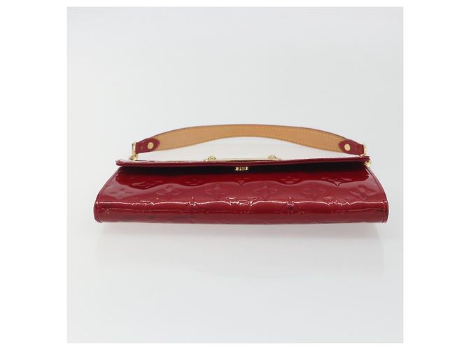 LOUIS VUITTON Monogram Vernis Sunset Bluebird Pomme D'amour M93543 Auth 195089 Rosso - vista 6