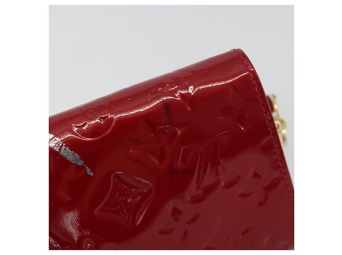 LOUIS VUITTON Monogram Vernis Sunset Bluebird Pomme D'amour M93543 Auth 195089 Rosso - vista 9