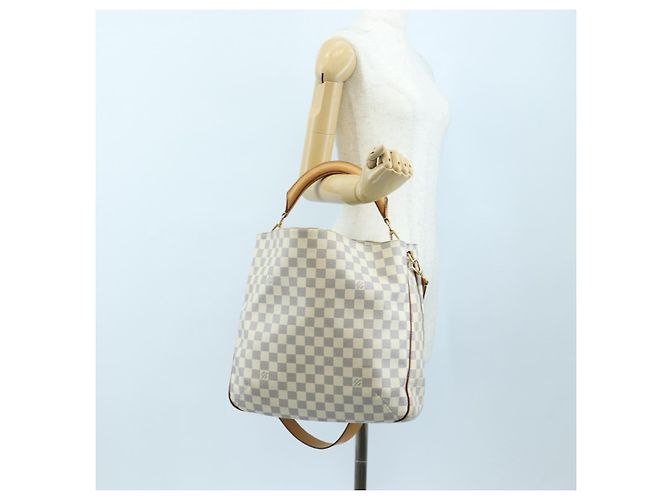 LOUIS VUITTON Damier Azur Sophie Shoulder Bag 2way N41216 LV Auth 192475V - vue 26