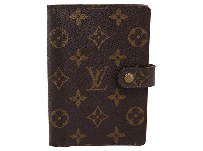 LOUIS VUITTON Monogram Agenda PM Day Planner Cover R20005 LV Auth 180954 Monograma - vista 13
