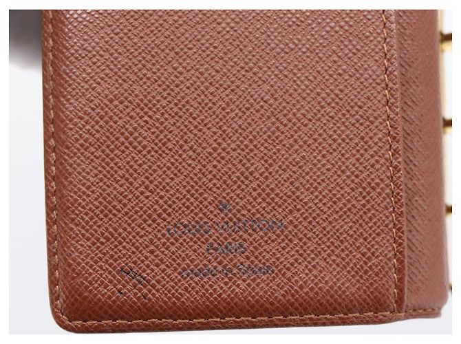 LOUIS VUITTON Monogram Agenda PM Day Planner Cover R20005 LV Auth 180954 Monograma - vista 17