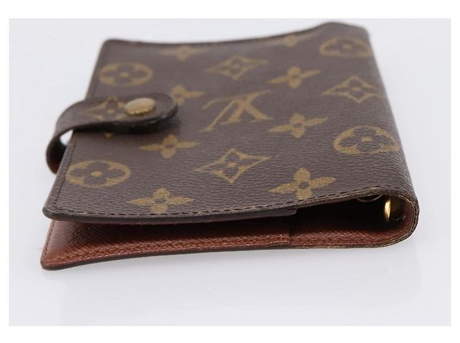 LOUIS VUITTON Monogram Agenda PM Day Planner Cover R20005 LV Auth 180954 Monograma - vista 5