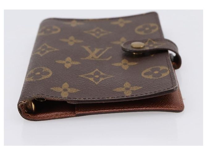 LOUIS VUITTON Monogram Agenda PM Day Planner Cover R20005 LV Auth 180954 Monograma - vista 6