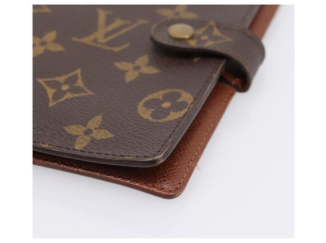LOUIS VUITTON Monogram Agenda PM Day Planner Cover R20005 LV Auth 180954 Monograma - vista 7