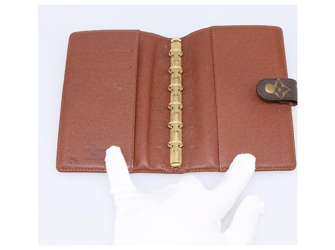 LOUIS VUITTON Monogram Agenda PM Day Planner Cover R20005 LV Auth 180954 Monograma - vista 8