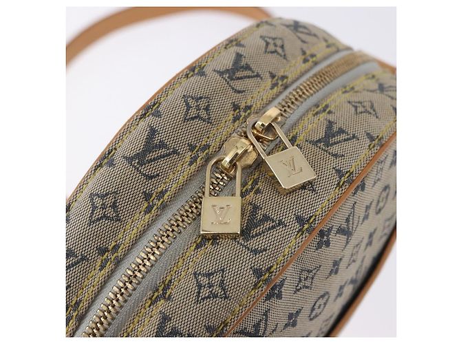 LOUIS VUITTON Monogram Mini Jeanne GM Shoulder Bag Blue M92000 LV Auth BA14188 - vista 10