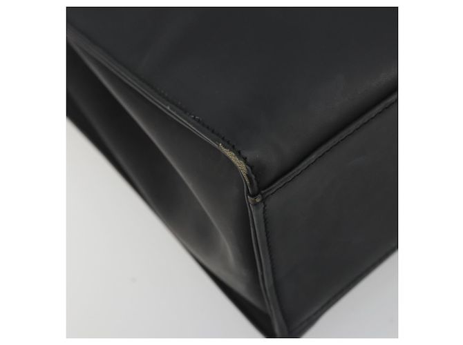 Borsa Tote GUCCI Bamboo in pelle 2way Nera Argento 002 1016 Auth 194370 Nero - vista 14