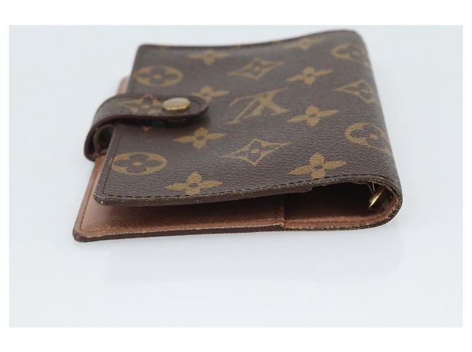 LOUIS VUITTON Monogram Agenda PM Day Planner Cover R20005 LV Auth bs36705 Monograma - vista 5