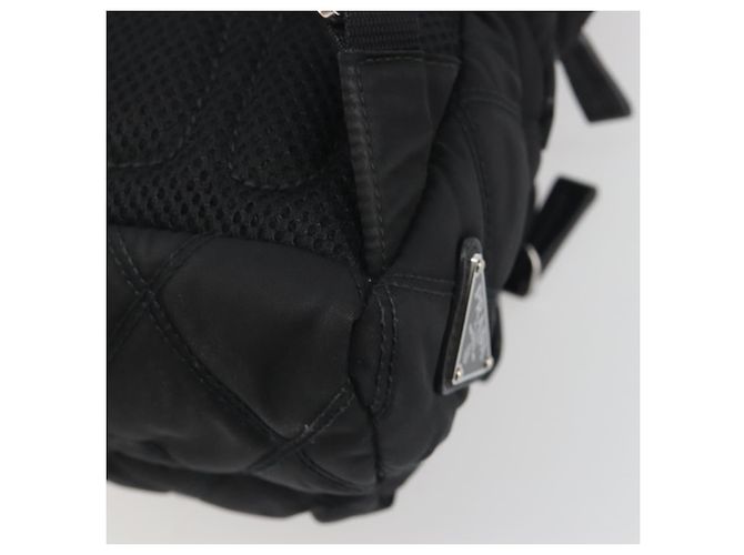 Borsa Body Bag PRADA Nylon Black Silver Auth 195008A Nero Argento - vista 18