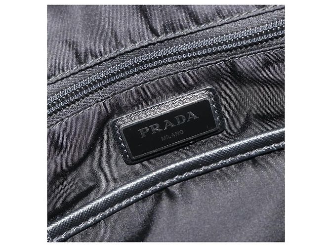 Borsa Body Bag PRADA Nylon Black Silver Auth 195008A Nero Argento - vista 24