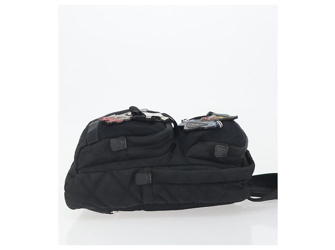 Borsa Body Bag PRADA Nylon Black Silver Auth 195008A Nero Argento - vista 3