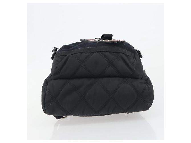 Borsa Body Bag PRADA Nylon Black Silver Auth 195008A Nero Argento - vista 5