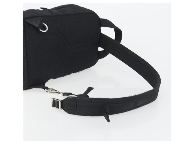 Borsa Body Bag PRADA Nylon Black Silver Auth 195008A Nero Argento - vista 8