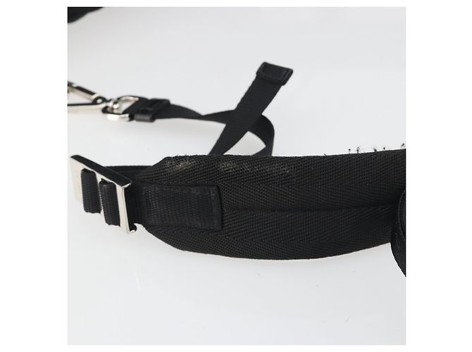 Borsa Body Bag PRADA Nylon Black Silver Auth 195008A Nero Argento - vista 9