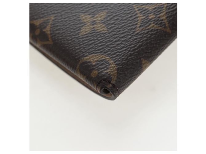 LOUIS VUITTON Monogram Lip & Eye Brush Set Pouch LBC001 LV Auth 196218V Monogramma - vista 15