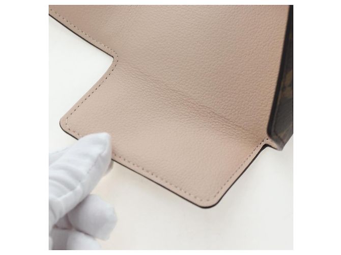 LOUIS VUITTON Monogram Lip & Eye Brush Set Pouch LBC001 LV Auth 196218V Monogramma - vista 23