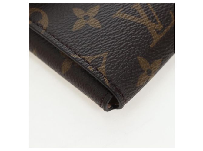 LOUIS VUITTON Monogram Lip & Eye Brush Set Pouch LBC001 LV Auth 196218V Monogramma - vista 7