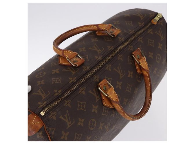 Borsa a mano LOUIS VUITTON Monogram Speedy 40 M41522 LV Auth 193578 Monogramma - vista 6