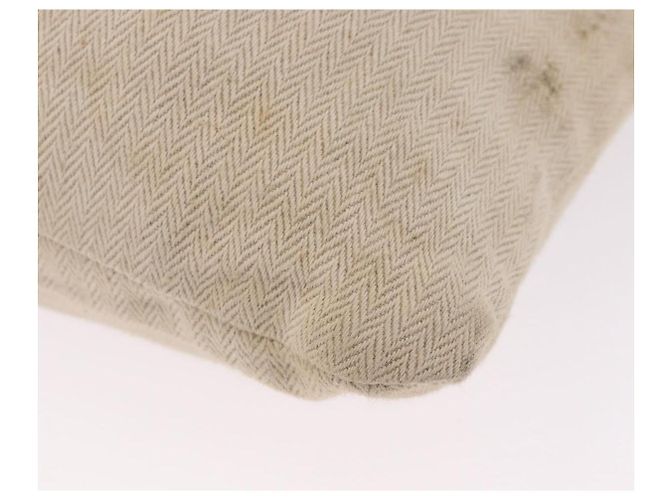 Hermès Borsa a Tracolla HERMES Arena MM Canvas Beige Tono Oro Auth 196144 - vista 14