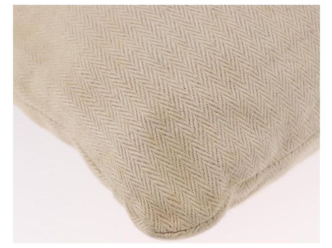 Hermès Borsa a Tracolla HERMES Arena MM Canvas Beige Tono Oro Auth 196144 - vista 15