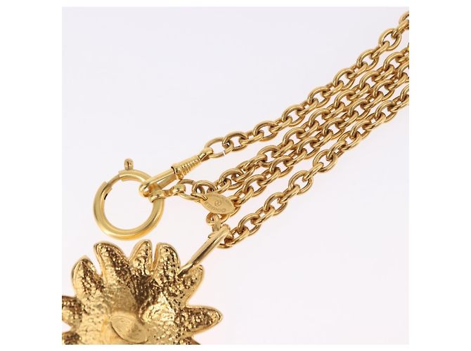 Collana CHANEL Metallo Tono Oro CC Auth bs36542V - vista 10