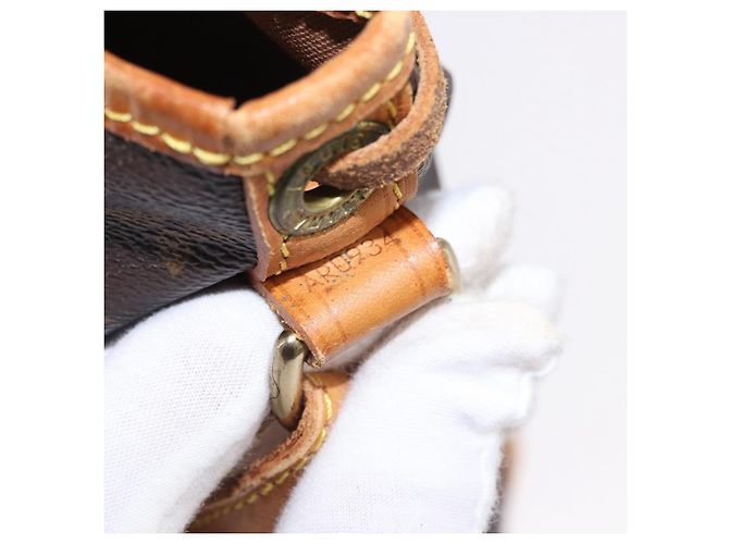 LOUIS VUITTON Borsa a tracolla Monogram Noe M42224 LV Auth 193371 Monogramma - vista 12