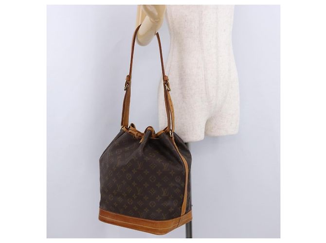 LOUIS VUITTON Borsa a tracolla Monogram Noe M42224 LV Auth 193371 Monogramma - vista 21