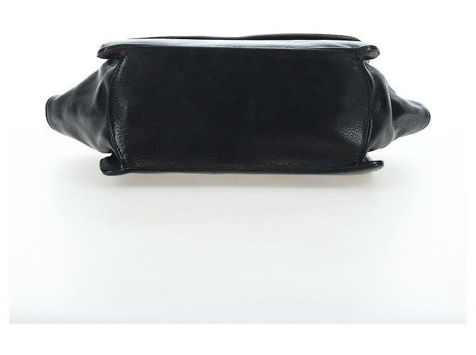 Borsa a mano Chrome Hearts CH Cross in pelle nera e argento Auth 187617SM Nero - vista 5
