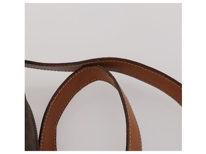 Céline Borsa a tracolla CELINE Macadam Canvas PVC Leather 2way 2 Set Brown Auth mr2802 Marrone - vista 15