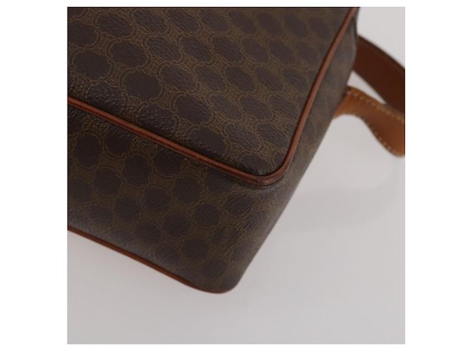 Céline Borsa a tracolla CELINE Macadam Canvas PVC Leather 2way 2 Set Brown Auth mr2802 Marrone - vista 17