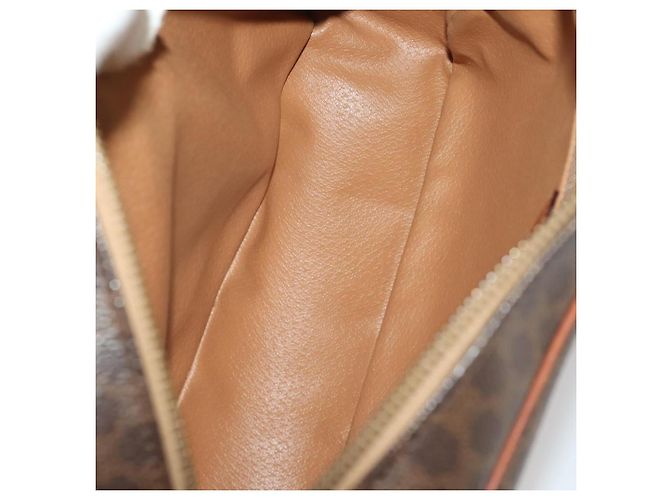 Céline Borsa a tracolla CELINE Macadam Canvas PVC Leather 2way 2 Set Brown Auth mr2802 Marrone - vista 18