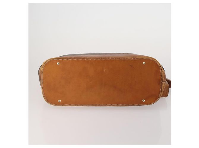 Céline Borsa a tracolla CELINE Macadam Canvas PVC Leather 2way 2 Set Brown Auth mr2802 Marrone - vista 8