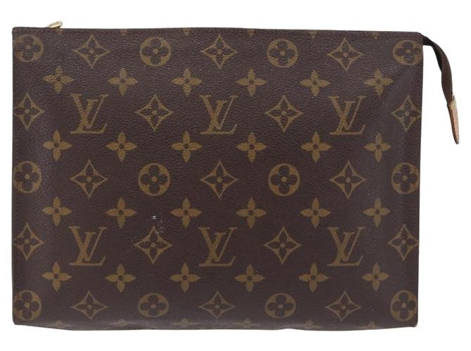 LOUIS VUITTON Monogram Poche Toilette 26 Pouch M47542 LV Auth 195782 Monogramma - vista 13
