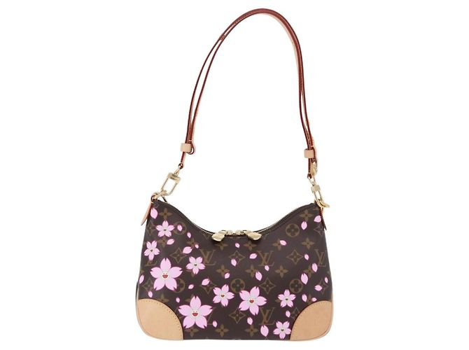 Borsa LOUIS VUITTON Monogram Cherry Blossom Boulogne PM M13265 LV Auth 196809SM Monogramma - vista 13