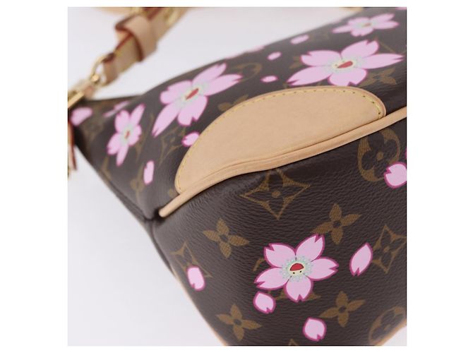 Borsa LOUIS VUITTON Monogram Cherry Blossom Boulogne PM M13265 LV Auth 196809SM Monogramma - vista 17