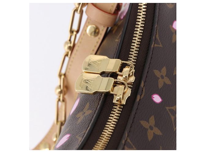 Borsa LOUIS VUITTON Monogram Cherry Blossom Boulogne PM M13265 LV Auth 196809SM Monogramma - vista 19