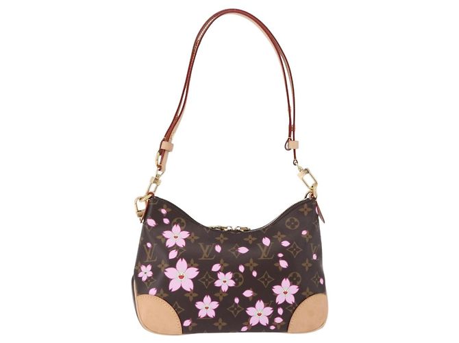 Borsa LOUIS VUITTON Monogram Cherry Blossom Boulogne PM M13265 LV Auth 196809SM Monogramma - vista 2
