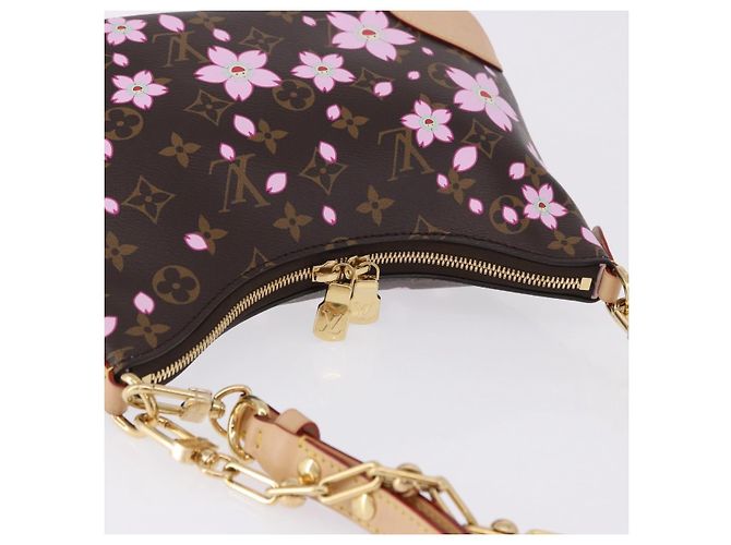 Borsa LOUIS VUITTON Monogram Cherry Blossom Boulogne PM M13265 LV Auth 196809SM Monogramma - vista 6
