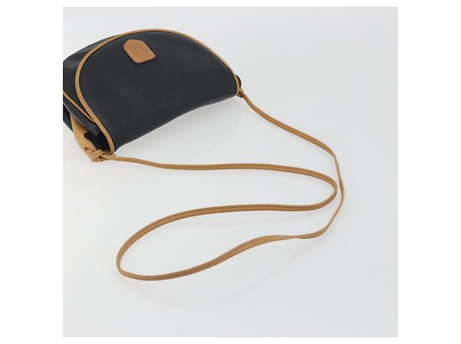 Céline Borsa a tracolla CELINE in pelle nera e oro Auth 186955 Nero D'oro - vista 7
