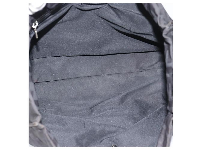 FENDI Zucca Canvas Tote Bag Schwarz Silber Auth 194305 - Ansicht 11