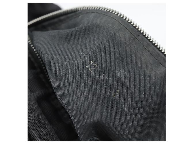 FENDI Zucca Canvas Tote Bag Schwarz Silber Auth 194305 - Ansicht 12