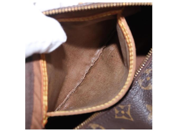 Borsa a mano LOUIS VUITTON Monogram Speedy 25 M41528 LV Auth 195683 Monogramma - vista 21