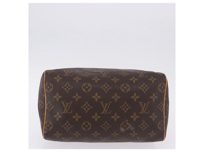 Borsa a mano LOUIS VUITTON Monogram Speedy 25 M41528 LV Auth 195683 Monogramma - vista 5