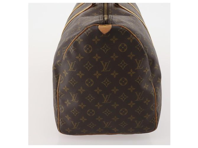 LOUIS VUITTON Monogram Keepall 55 Boston Bag M41424 LV Auth ep15437 Monogramma - vista 4