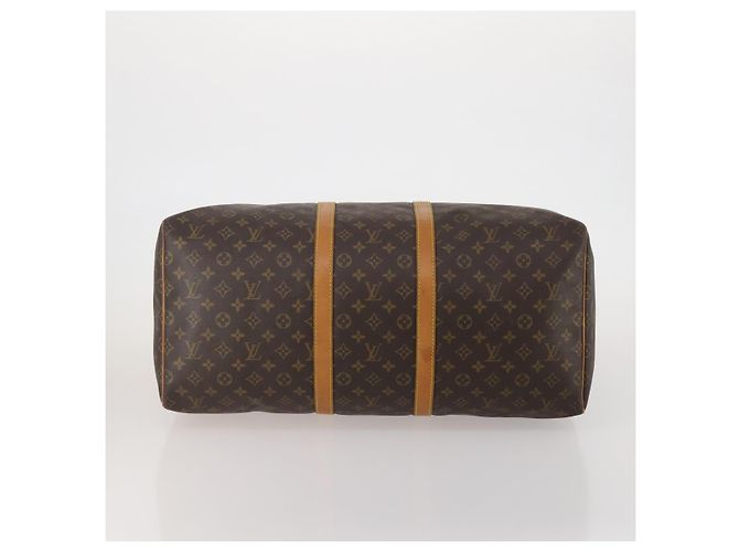 LOUIS VUITTON Monogram Keepall 55 Boston Bag M41424 LV Auth ep15437 Monogramma - vista 5