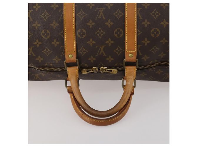 LOUIS VUITTON Monogram Keepall 55 Boston Bag M41424 LV Auth ep15437 Monogramma - vista 7