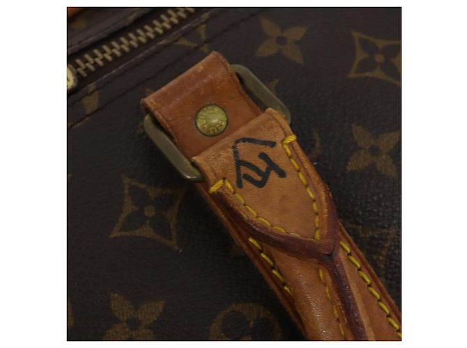 LOUIS VUITTON Monogram Keepall 55 Boston Bag M41424 LV Auth ep15437 Monogramma - vista 8