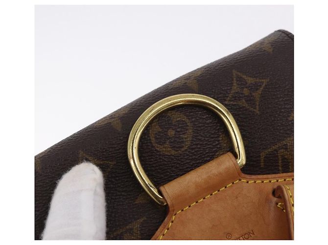 Zaino LOUIS VUITTON Monogram Montsouris MM M51136 LV Auth 195290A Monogramma - vista 8