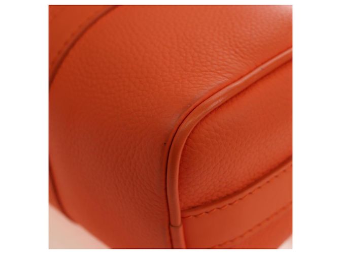 LOUIS VUITTON Borsa a tracolla Keepall XS Pelle Orange M81004 LV Auth 196076M Arancione - vista 19