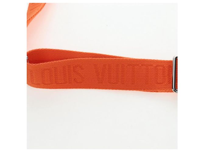 LOUIS VUITTON Borsa a tracolla Keepall XS Pelle Orange M81004 LV Auth 196076M Arancione - vista 9